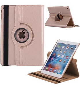 Apple Ipad Pro 10,5 inç Döner Standlı Tablet Kılıfı (Gold)