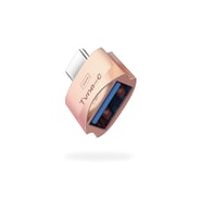 O193 USB-A › Tip-C Dönüştürücü (Pembe)