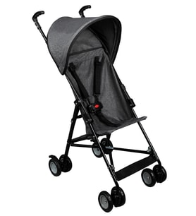 Norfolk Diamond Baby Brugge Pratik Baston Bebek Arabası - Yağmurluk Hediyeli (Antrasit)