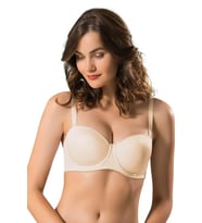 Le Jardin 9300-C Destekli-Balenli Micro Soft Sütyen (Ten)