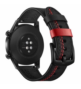 Samsung Galaxy Watch 4 5 6 7 FE 40 40 44 Classic 42 43 46 47 mm Kordon Nubuk Der (Siyah)