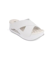 MUYA Orthopedix Penelope Anatomik Air Max Tabanlı Kadın Terlik 31210 (Beyaz)