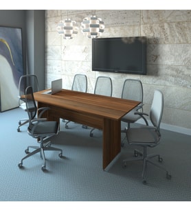 Vena Toplantı Masası 180x80x75 (18mm) (Ceviz)