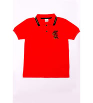 ERKEK ÇOCUK TSHİRT POLO YAKA A7 (Kırmızı)