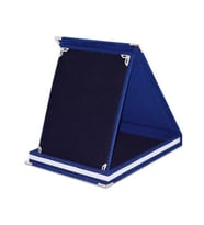 Kadife Plaket - Metalsiz Boş Plaket (Lacivert)