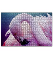 Cakapuzzle Pembe Flamingo Dinlenirken Görsel  Puzzle Yapboz MDF (Ahşap) (255 Parça)