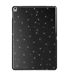 iPad 10.2 2021 (9.Nesil) Tablet Koton Işıltılı Parlak Görünümlü Kılıf (Siyah)