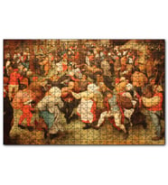 Cakapuzzle Zebranın Tehlikeli Tekmesi  Puzzle Yapboz MDF (Ahşap) (1000 Parça)