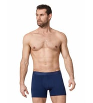 Namaldı Erkek Likralı Boxer 128 - 3 Adet (Lacivert)