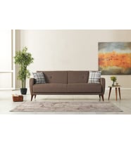 Rinka Modern Kanepe - Şıklık, Konfor ve Fonksiyonellik Bir Arada (Kahverengi)