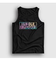 Presmono Unisex Kırmızı Colors K-Pop G I Dle Atlet 396400tt (Siyah)