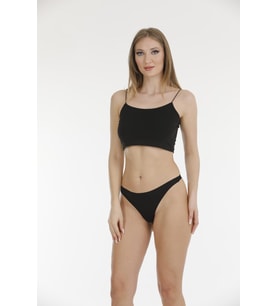 BERRAK 11691 BAYAN LAZER KESİM POLİESTER STRİNG TANGA 12 ADET