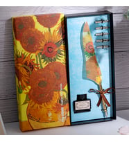 Van Gogh Serisi Divit Kalem Seti (Turuncu)