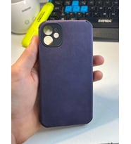 İphone 13 Köşe Korumalı Antik Deri Telefon Kılıfı