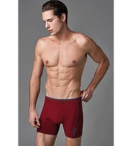 Eros Erkek Compact Renkli Boxer (Bordo)