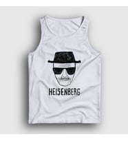 Presmono Unisex Sarı Heisenberg Breaking Bad Atlet 184697tt (Beyaz)