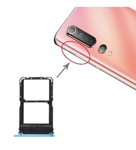 Xiaomi Mi 10 Sim Kart Kapagi Tutucu Sim Yuvasi (Turkuaz)