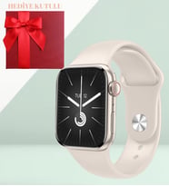 Watch 9 Plus Akıllı Saat Dinamik Ekran/Sesli Asistan/GPT Ai Çift Kordonlu - Hediye Kutulu (Gümüş)