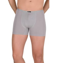 Erkek İnce Kemerli Likralı Boxer Berrak-4488 (Gri)