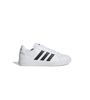 Adidas Grand Court Base 2.0 Erkek Günlük Spor Ayakkabı  (Beyaz-Siyah)