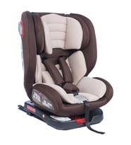 0-36 Kg 360 Dönebilen Isofix'li Oto Koltuğu Çocuk Oto Koltuğu (Bej)