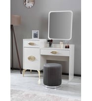 ZENNA PUF CHROME (Yeşil)