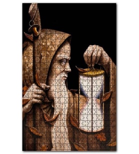 Cakapuzzle Eski Kadim Bilgelik Kitabı Kapak Görseli Puzzle Yapboz MDF (Ahşap) (1000 Parça)