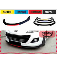 Peugeot 106 Ön Tampon Eki Bodykit Karlık Lip (Kırmızı)
