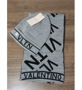 VALENTİNO ATKI VE BERE TAKIMI (Gri)