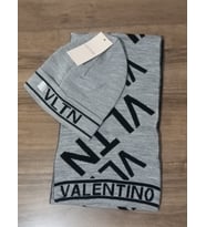 VALENTİNO ATKI VE BERE TAKIMI (Gri)