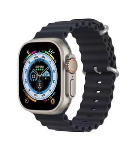 Apple Watch 44mm Zore KRD-75 Silikon Kordon (Gece Mavisi)