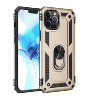 Mopal İphone 12 Pro 5.4 İnc Yüzüklü Tank Telefon Kılıfı (Bakır)