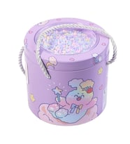 Livava Dinozor Askılı Ve Kilitli Metal Kumbara, Mavi, 13X12 (Mor)