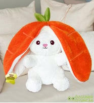 Özgüner Uyku Arkadaşım Tavşan 45 cm Peluş Tavşan (Turuncu)