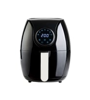 Qich Air Fryer 5 L Fritöz ( Qich Türkiye Garantili ) (Siyah-Siyah)