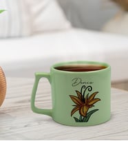 BK Gift Kişiye Özel İsimli Pastel Yeşil Middle Kupa Bardak, Arkadaşa Hediye, Ev Hediyesi, Doğum Günü Hediyesi, Ofis Hediyesi-1 (Model 9)
