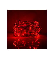 HİDZ Tel Led 10 Metre  USB Girişli (Kırmızı)
