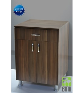 SET ALTI OCAK DOLABI (Ceviz)