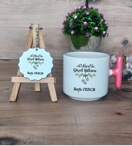 Yeni Yıl Hediyesi Seti Kupa Bardak T Kulplu ve Anahtarlık Yılbaşı Hediyesi (Model 4)