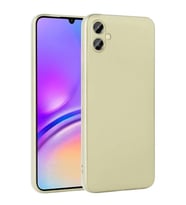Galaxy A05 Kılıf Kamera Çıkıntılı Soft Silikon (Gold)