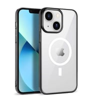 Apple iPhone 14 Plus Kılıf Zore Pixel Magsafe Kılıf (Siyah)