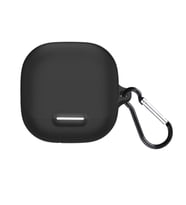 Microsonic Anker Soundcore Liberty 4 NC Kılıf Askılı Mat Silikon Lacivert (Siyah)