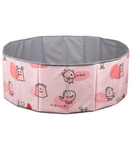 Baby Marine Katlanabilir Top Havuzu - Oyun Alanı - Oyun Halısı - Toplar Dahil Değildir (Pembe)