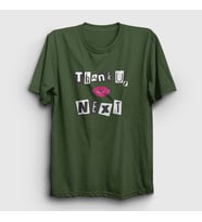 Presmono Unisex Sarı Next Ariana Grande T-Shirt 152510tt (Haki)