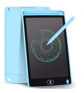 Ritoys Writing Tablet Lcd Dijital Kalemli Çizim Yazı Tahtası Grafik Not Yazma Eğitim Tableti (Mavi)
