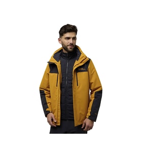 Jack Wolfskin Jasper 3In1 Jkt M Erkek Outdoor Montu A61858-M0043 Sarı (Sarı)