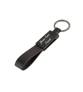 Pigado İsme Kişiye Özel Metal Unisex Anahtarlık (Siyah)