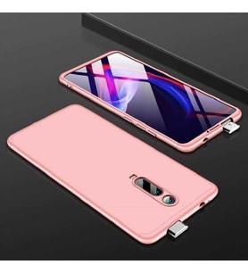 Xiaomi Mi 9T Kılıf Zore Ays Full Koruma Kılıf (Rose)