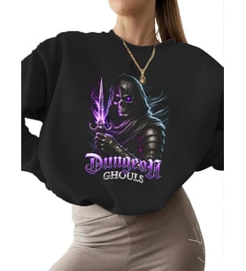 unisex 3 iplik şardonlu Bej erkek kadın Sweatshirt bisiklet yaka kalın Sweatshirt Kara şövalye (Siyah)