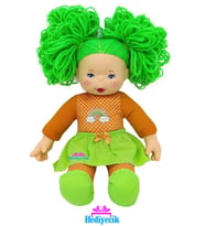35 Cm Sevimli Oyuncak Efsane Lahana Bebek (Yeşil)